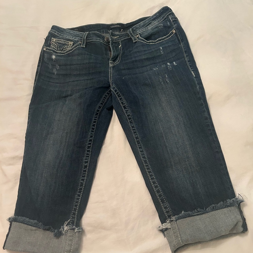 Vigoss Ankle Jeans in Deep Indigo